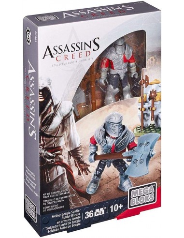 65541381582 - Assassins Creed - Collector Constructions Sets - Heavy Borgia Soldier Figure - 