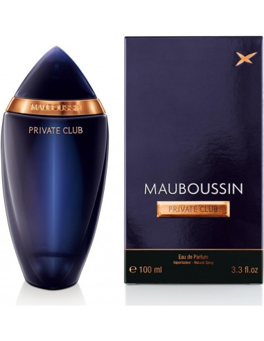 3760048797108 - Mauboussin - Private Club 100ml - Eau de Parfum Homme - Senteur Boisée & Orientale - 