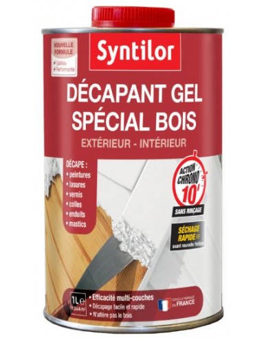 3239914501045 - Décapant Gel Spécial Bois 1L Syntilor - 