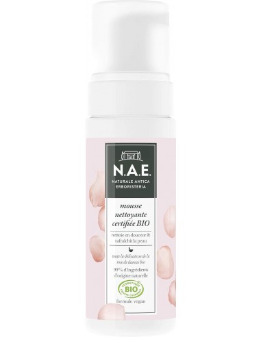 3178041339902 - N.A.E. - Mousse Démaquillante Nettoyante Visage - Certifiée Bio - 150 ml - 