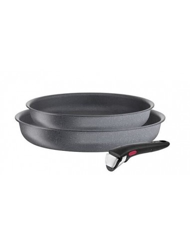 3168430328471 - Tefal Ingenio Natural Force 2 poêles à frire 22/26 cm avec poignée - induction - 