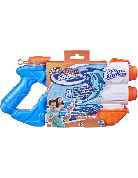 5010993447367 - Nerf - Jeu Super Soaker Twin Tide Jeu de fléchettes - 