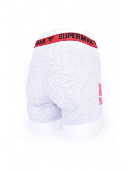 01607 - Boxer Superman - Gris - 