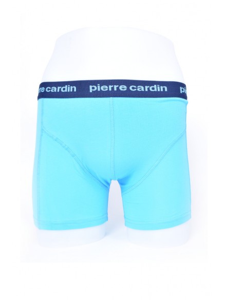 01607 - Boxer Pierre Cardin - Bleu Fluo - 