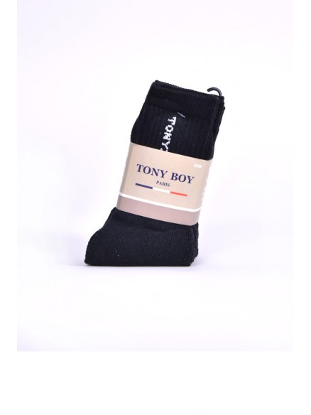 01300 - copy of Lot de 3 paires de chaussettes - Tony Boy - Gris chiné - 