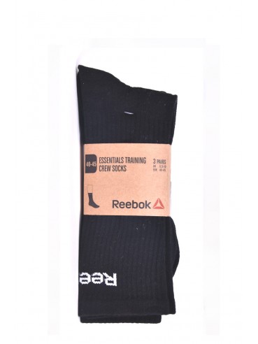 3871TG - Lot de 3 paires de chaussettes d'entrainement Reebok noires - 