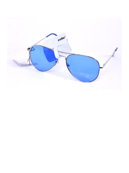 lunettes-montures-valentino-roug - Lunettes de soleil aviateur - Célio - Bleu - 