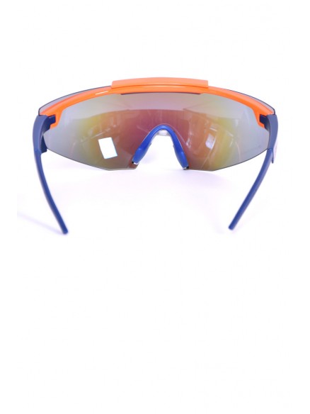 lunettes-sport-briko-noir-multi- - Lunettes de soleil de sport - Orange Bleu Argent Multicolore - Briko - 