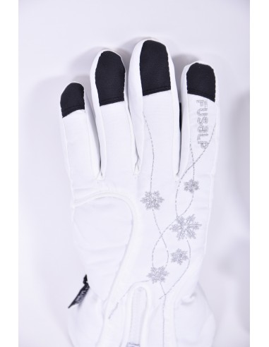 Gant Thermique Femme, Conduite Coupe-Vent Respirant Gants de Ski Gants de  Neige Hiver Chaud Antidérapants Moufles Ski Gloves Blanc Imperméable Gants