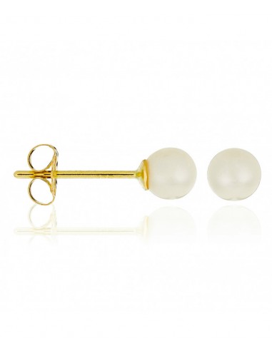 EI91291PWJ - Boucles D'oreilles "My Pearl" Or Jaune 375/1000 Perles Blanches - 