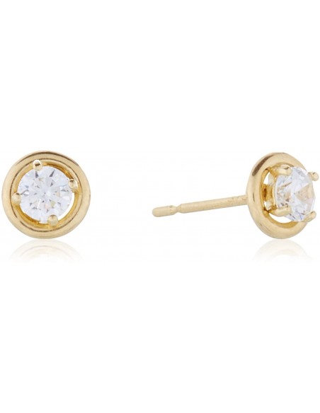 EI936387J - copy of Boucles D'oreilles "My Pearl" Or Jaune 375/1000 Perles Blanches - 