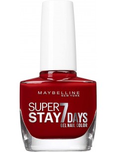 3600530351107 - Maybelline New York – Vernis à Ongles Professionnel – Technologie Gel – Super Stay 7 Days – Teinte : Rou