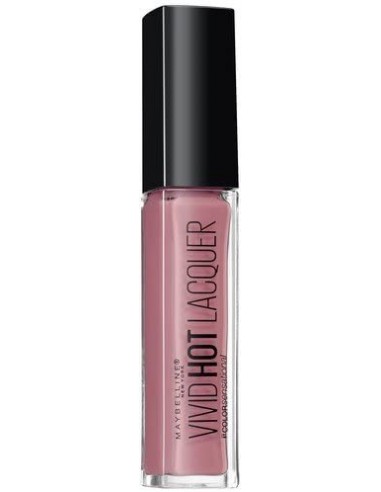 3600531393694 - Maybelline New York Vivid Hot Lacquer Rouge à lèvres Vieux Rose 66 Too Cute - 