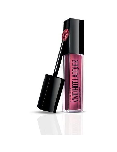 3600531393694 - Maybelline New York Vivid Hot Lacquer Rouge à lèvres Vieux Rose 66 Too Cute - 