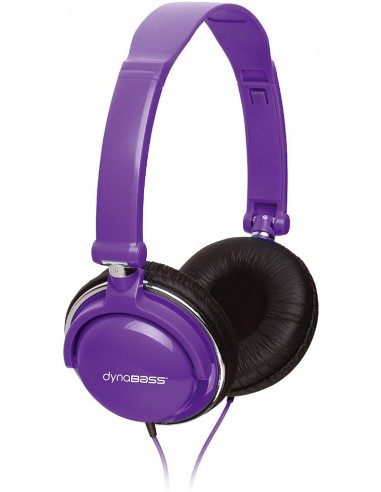 3662738001901 - Dynabass Kidzzz violet Casque Audio Pour Enfant Dynabass Avec Coussinets D'oreilles Violet - 