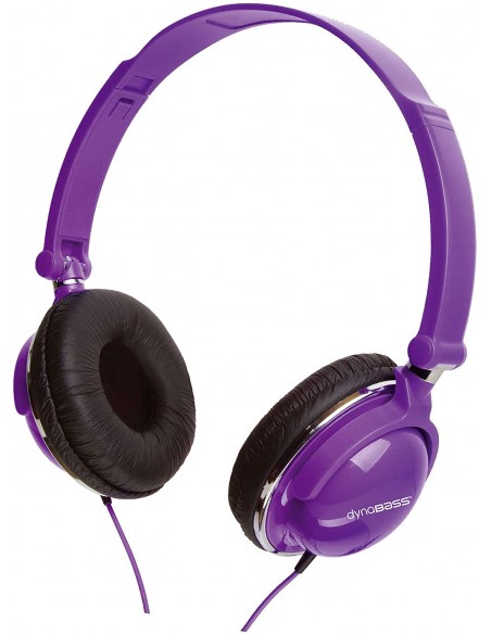 3662738001901 - Dynabass Kidzzz violet Casque Audio Pour Enfant Dynabass Avec Coussinets D'oreilles Violet - 