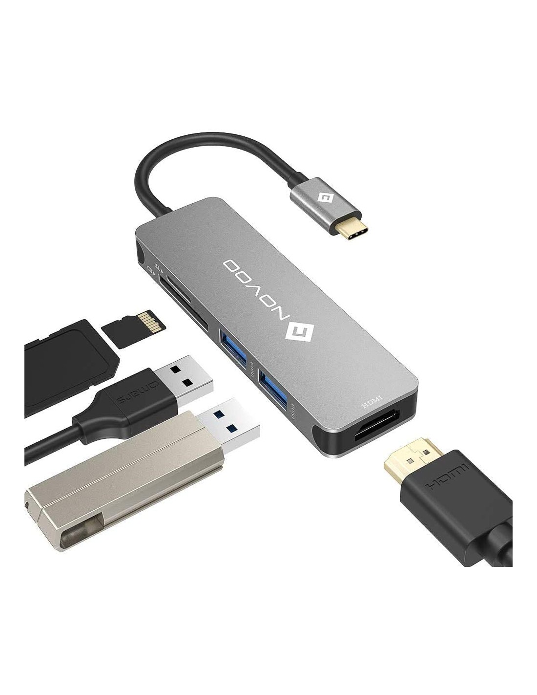 Adaptateur USB-C vers carte SD