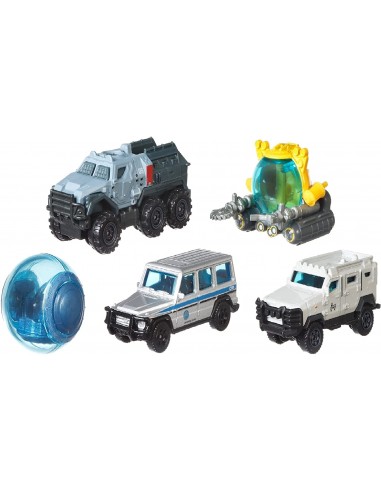 887961435382 - Matchbox Jurassic World petite voiture ou camion miniature échelle 1/64, jouet pour enfant, modèle aléato