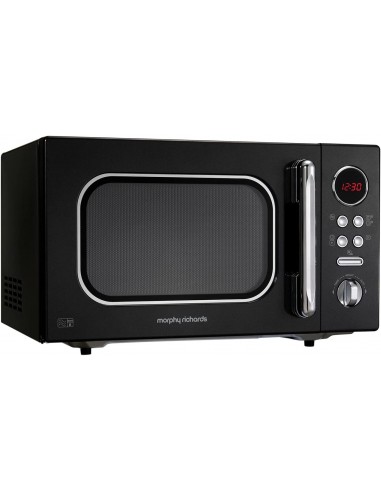 5011832057129 - Morphy Richards Microwave Accents Colour Collection 511510 23L Digital Solo Microwave Black - 