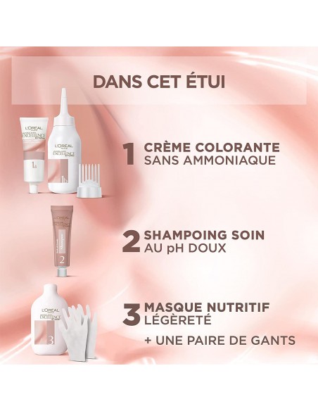 3600523999125 - L'Oréal Paris - Kit de Coloration Permanente Cheveux-  Châtain Universel (4) - 