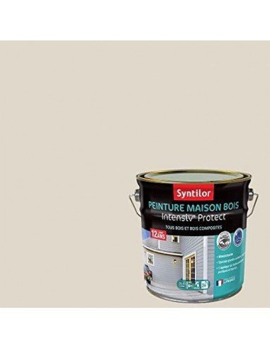 3239916651366 - Syntilor - Peinture Maison Bois Intensiv Protect 12 Ans Marron Satiné 8L - 