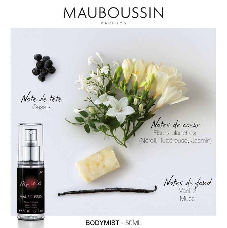 MAUBOUSSIN - COFFRET 4 BRUMES PARFUMÉES