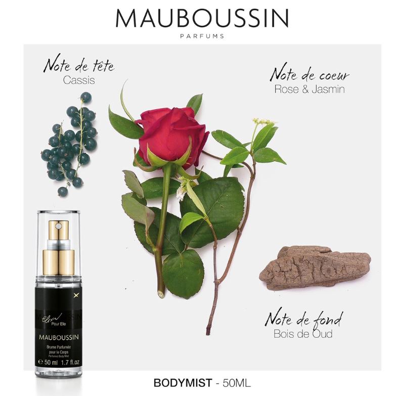 MAUBOUSSIN - COFFRET 4 BRUMES PARFUMÉES