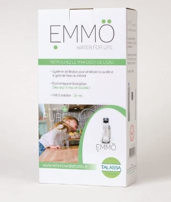 EMMO - Système de filtration pour eau de boisson et de cuisine