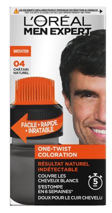 L'Oréal Men Expert One Twist Coloration semi-permanente homme - châtain naturel