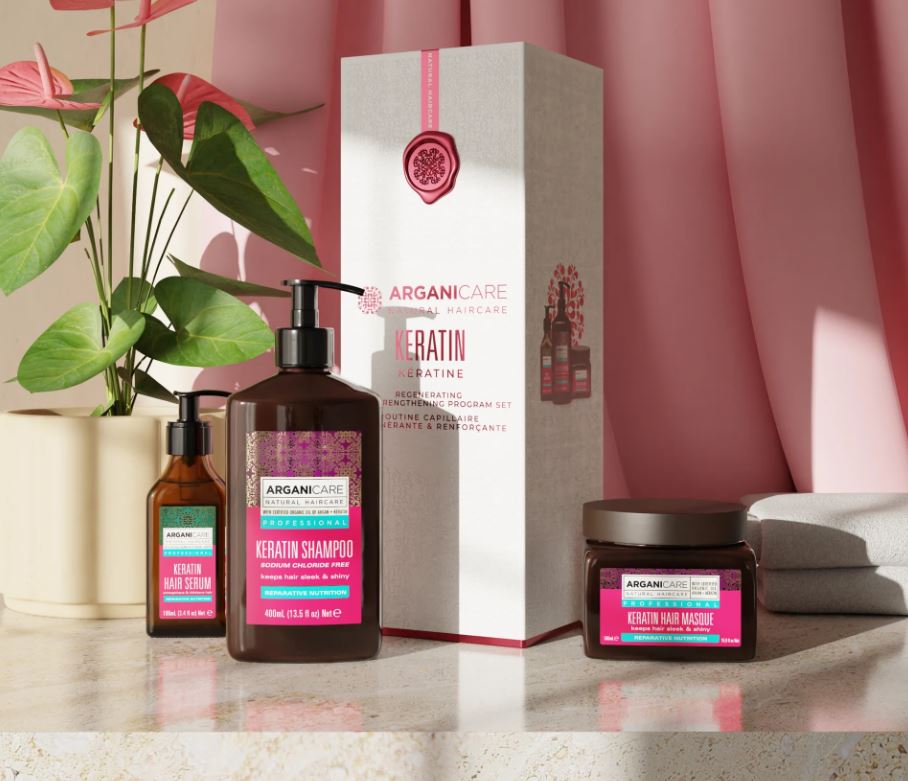 ARGANICARE - Coffret Trio - Rituel à la Kératine
