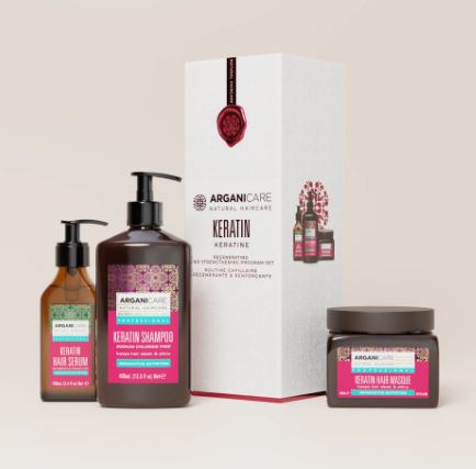 ARGANICARE - Coffret Trio - Rituel à la Kératine