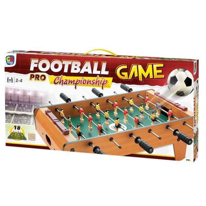 Baby-foot en bois de table 60x30x20 - CB GAMES