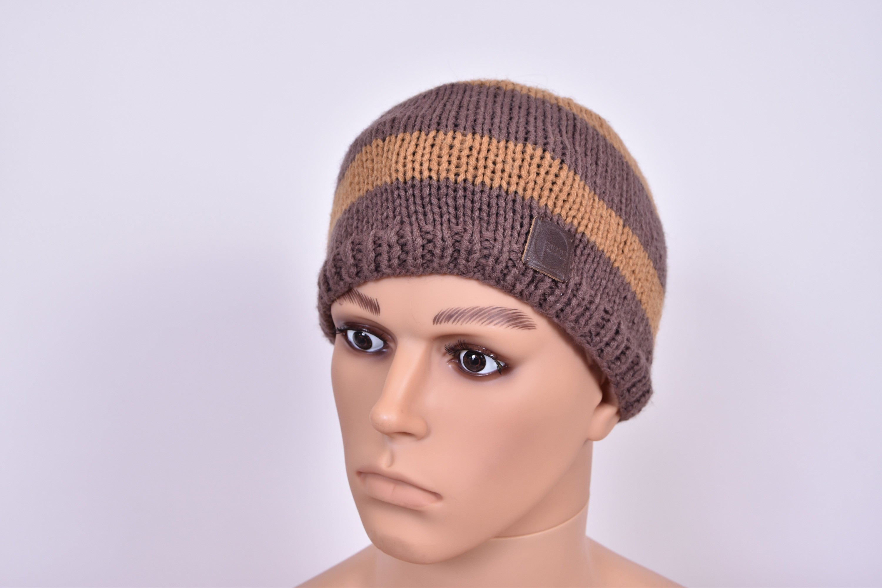 Bonnet Fusalp Marron rayé