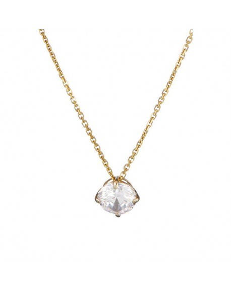 Pendentif Instant D'or Splendeur Or Jaune 375/1000 Zirconium