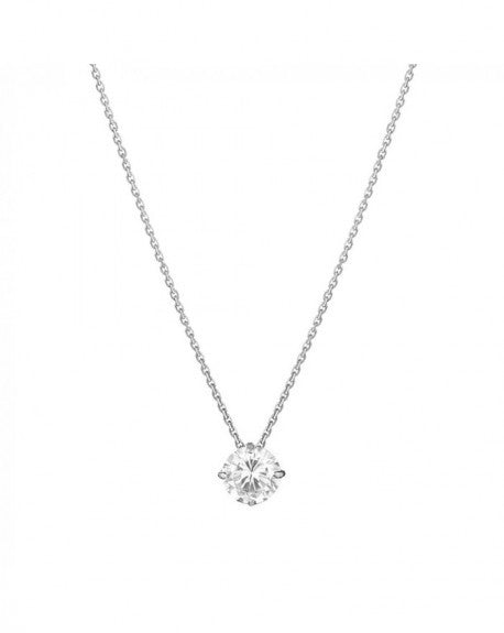 Pendentif Instant D'or Splendeur Or Blanc 375/1000 Zirconium