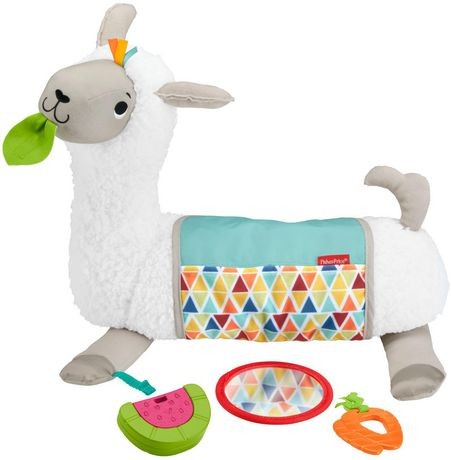 Fisher-Price Grow-with-Me Tummy Time Llama