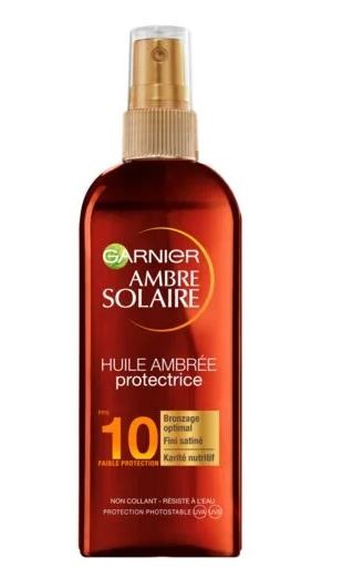 Crème solaire SPF50+ secure fluide - AMBRE SOLAIRE GARNIER - 150ml