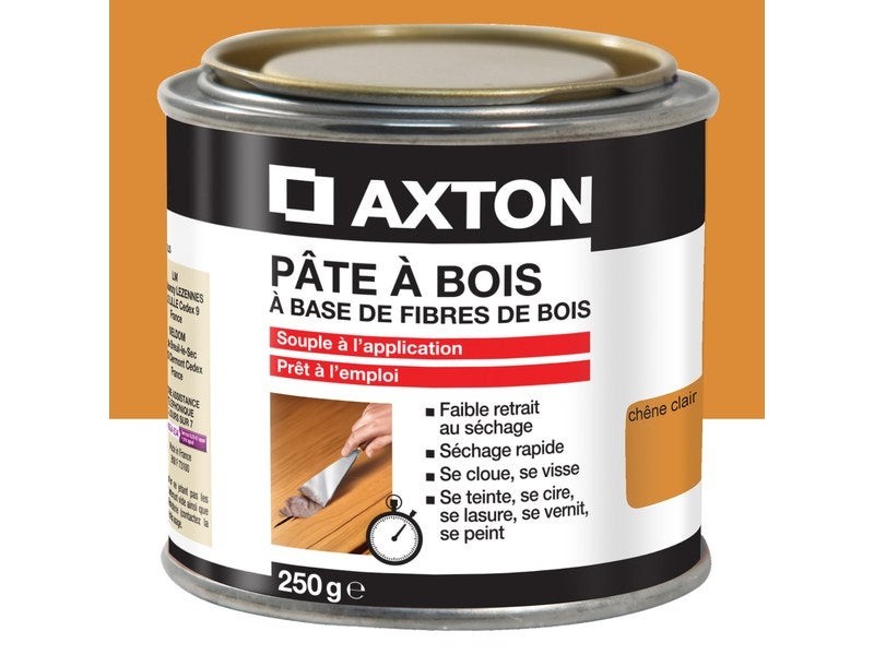 Pâte à bois axton, chêne clair, 250 g