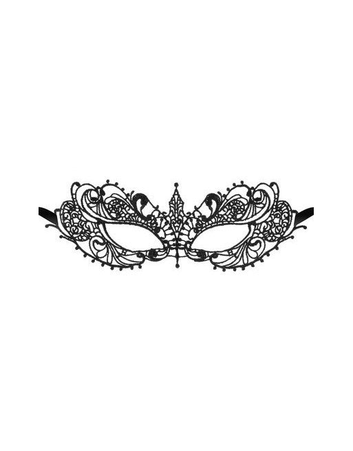 MASQUE SOUPLE DENTELLE NOIR