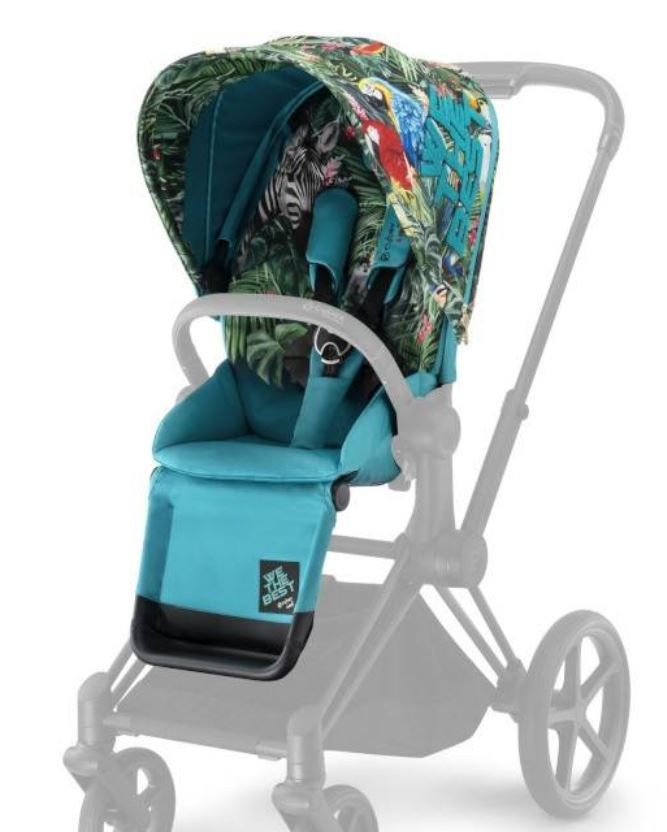 Habillage Siège Priam DJ Kaled We The Best Blue