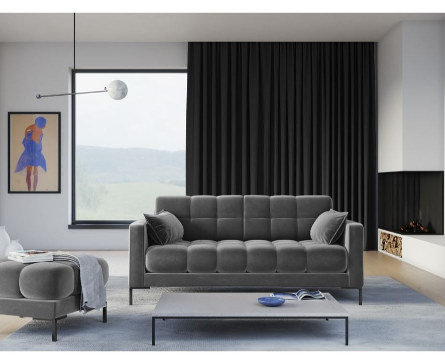 MICADONI - MAMAIA Canapé 2 places gris