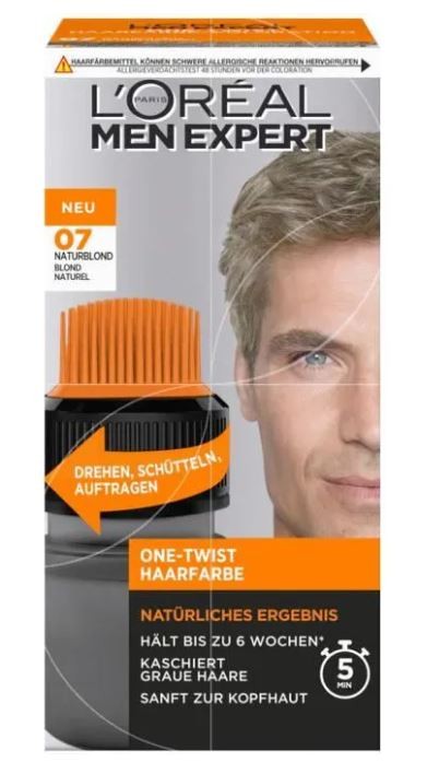 L'Oréal Men Expert Coloration permanente 07 Blond naturel