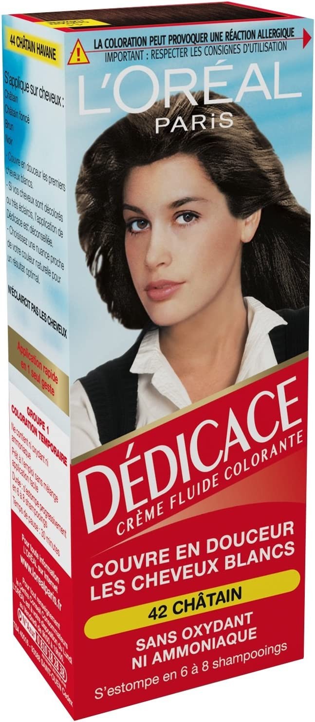 L'Oréal Paris Dédicace Coloration Temporaire Sans Ammoniaque 42 Châtain