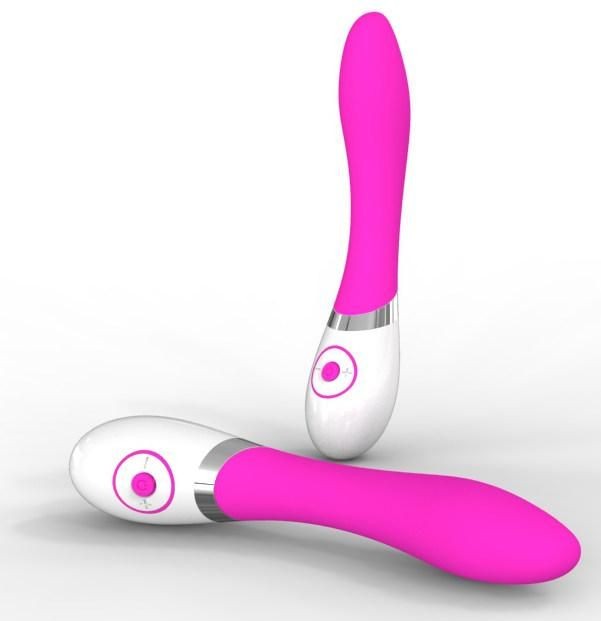 Odeco - Vibromasseur Lilith blanc/fuchsia en silicone - 7 vitesses