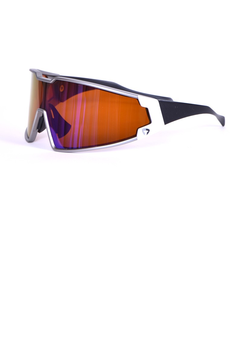 Lunettes de soleil de sport - Argent Blanc Noir et multicolore - Briko