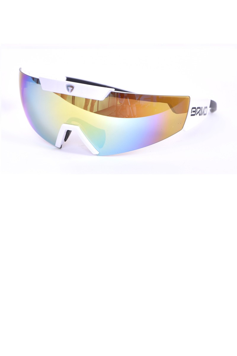 Lunettes de soleil de sport - Blanc Noir Multicolore - Briko