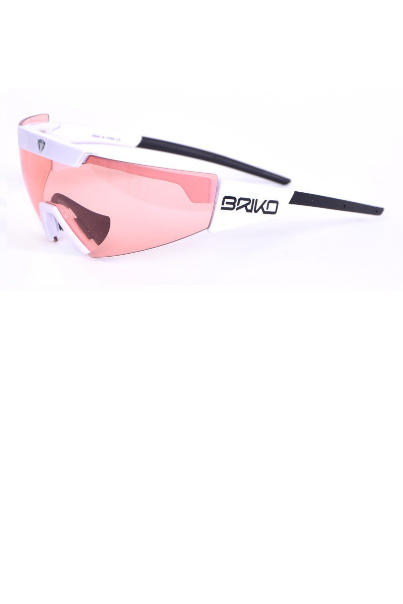 Lunettes de soleil de sport - Blanc Rose "Briko" - Briko