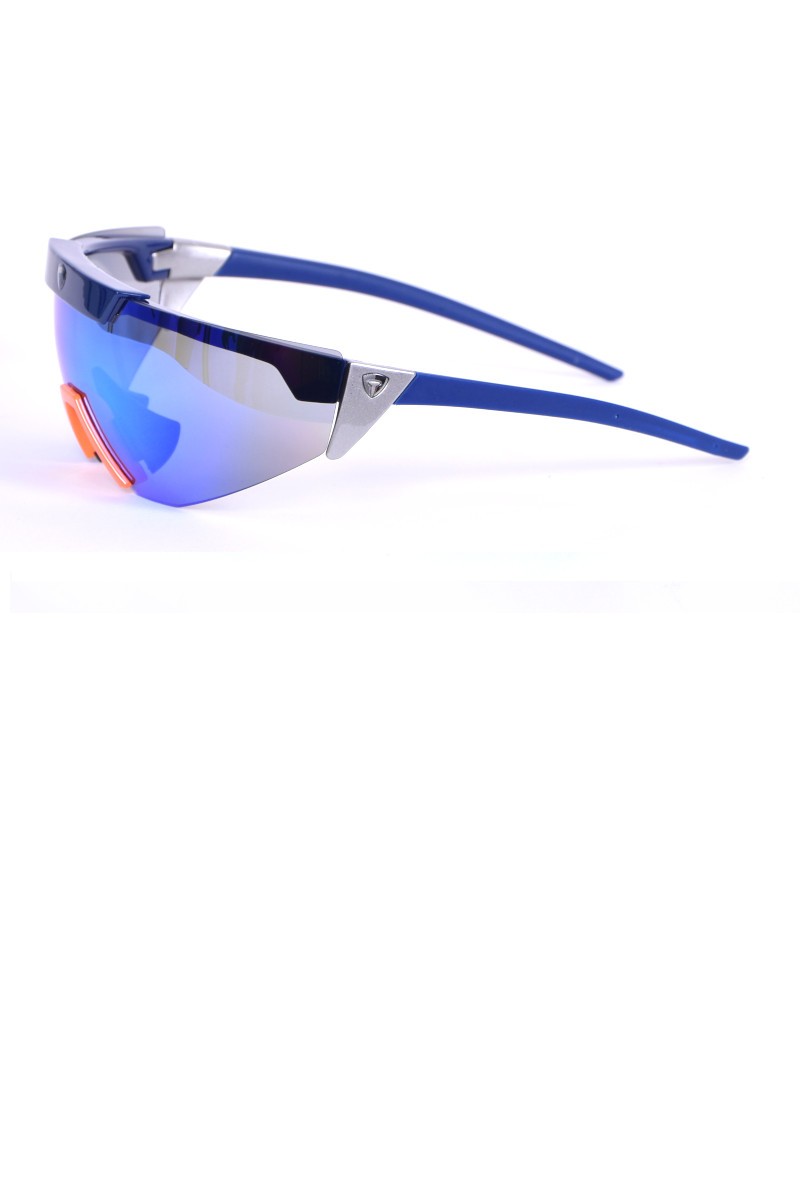 Lunettes de soleil de sport - Bleu Orange Argenté & Multicolore - Briko