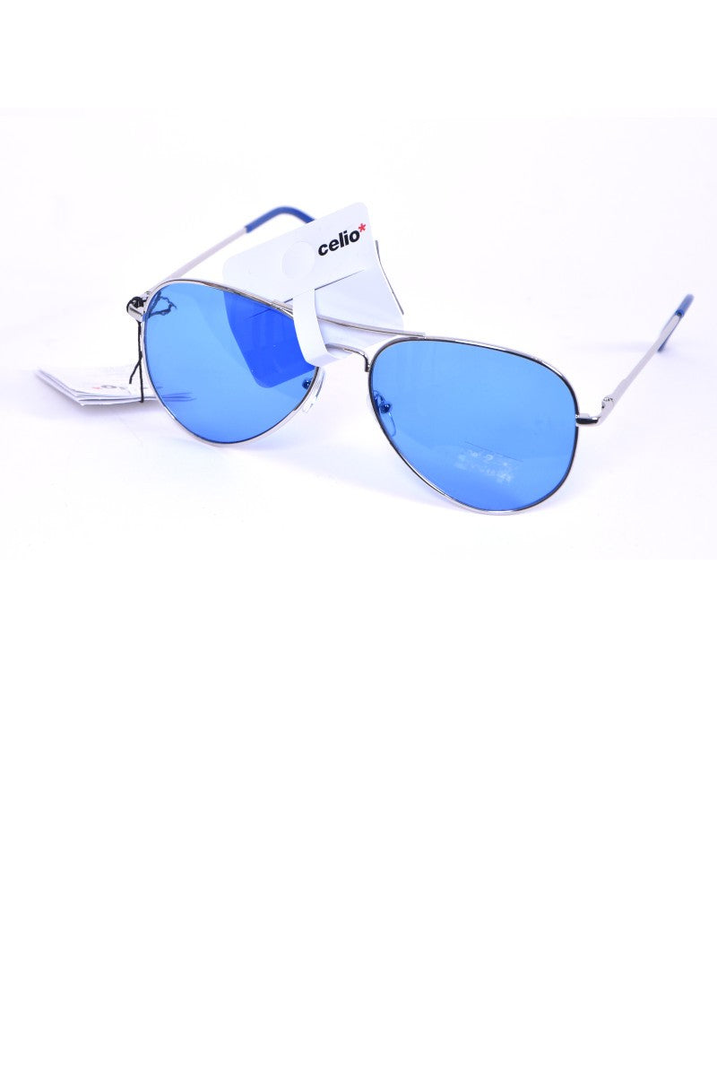 Lunettes de soleil aviateur - Celio - Bleu