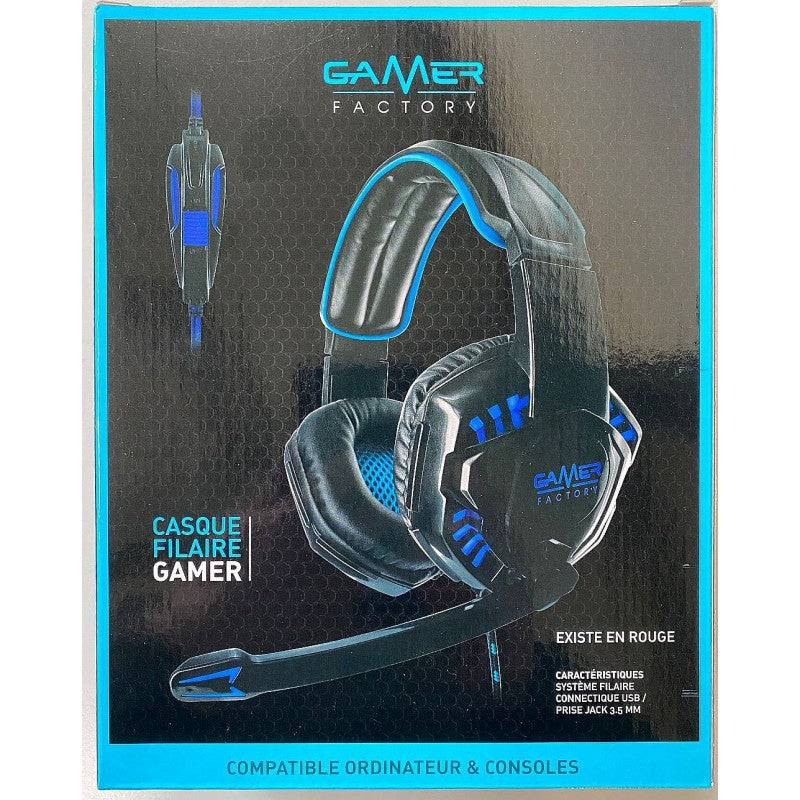 CASQUE GAMER MICROPHONE LED
